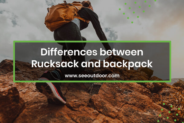 Differences between Rucksack and backpack