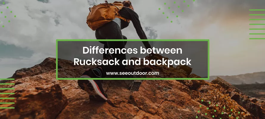 Differences between Rucksack and backpack